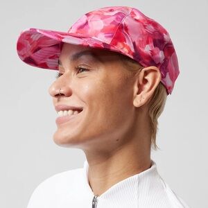 Pink Athleta cap